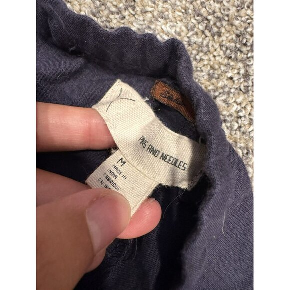 Anthropologie Pins And Needle Dress Frills Boho Medium EUC - Picture 6 of 6